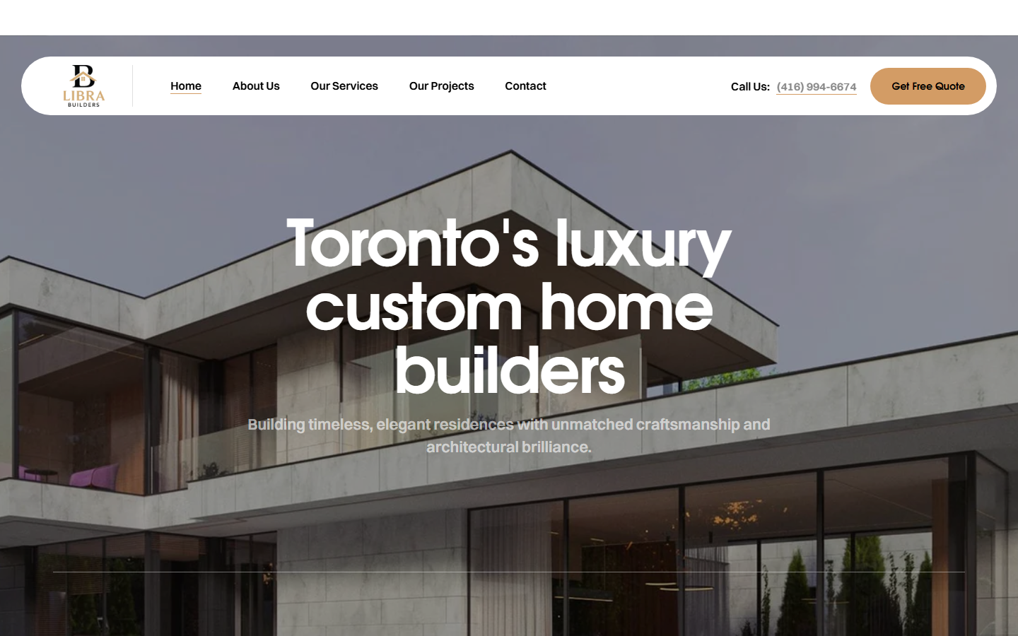 Libra Builders project screenshot