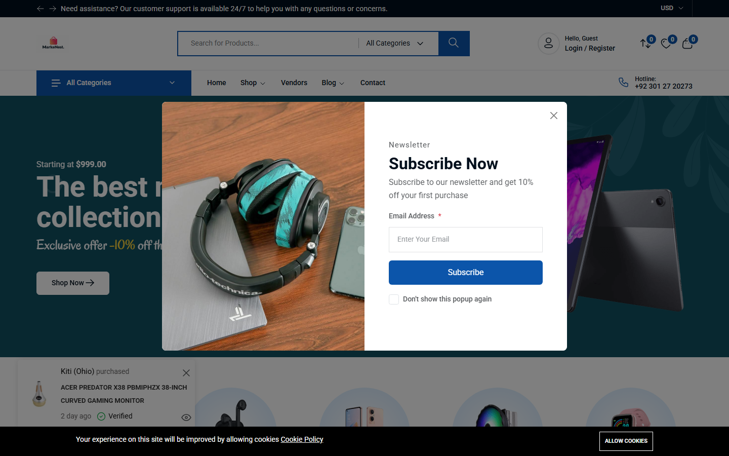Market Nest project screenshot