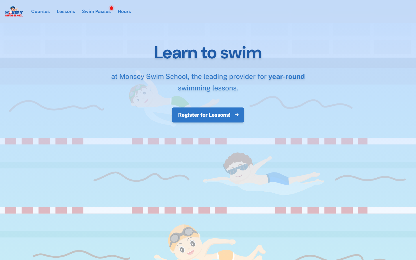 Monsey Swim School website
