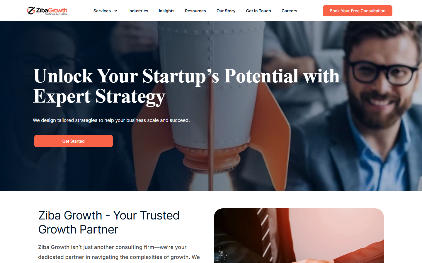Ziba Growth project screenshot